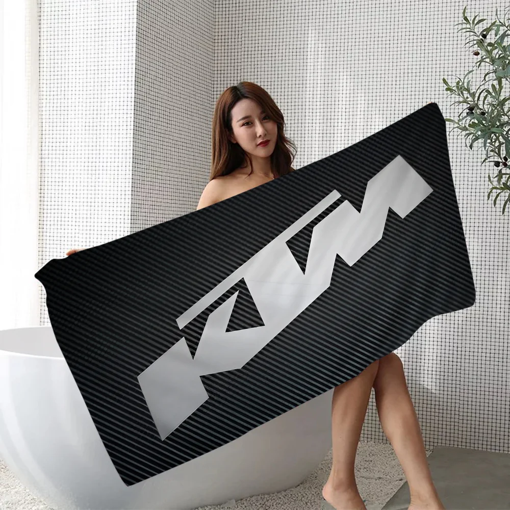 3D Printing K-ktm Towel Microfiber Beach Towel Absorbent Quick dry Soft Yoga Swimming Resort Mountain Climbing Towel