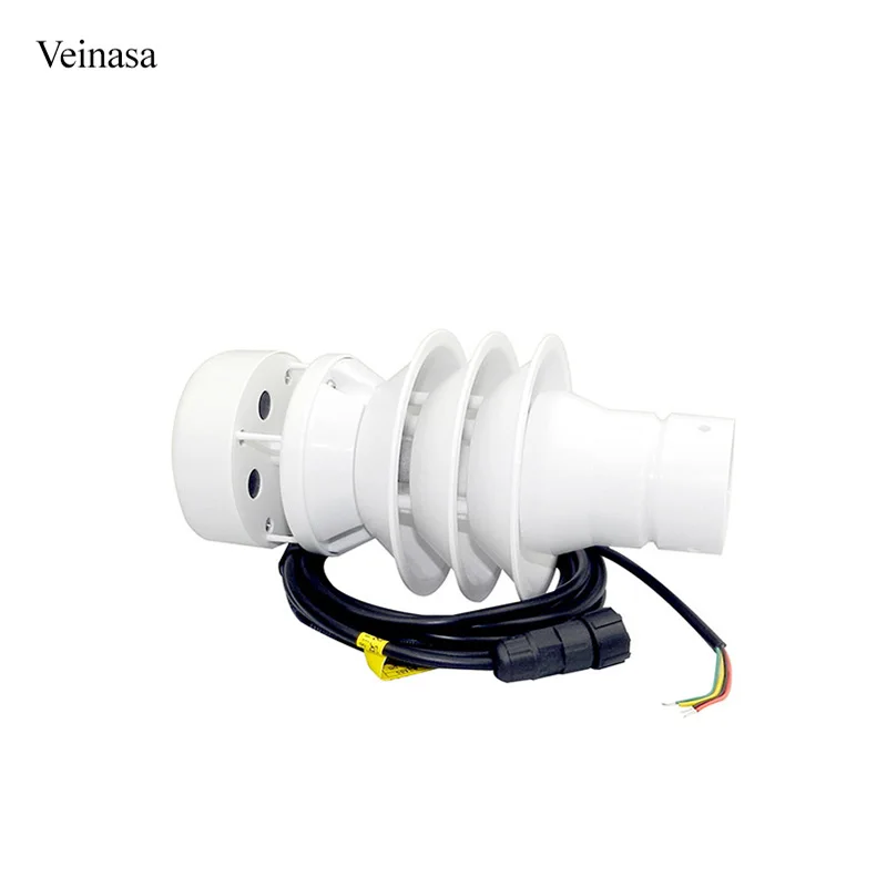 

Метеостанция Veinasa Mini-C12H 12-в-1 с ультразвуковым датчиком, измерителем скорости ветра и дождемером, разрешение 0.01 м/с, диапазон -30-80°C (модель 2026 года)