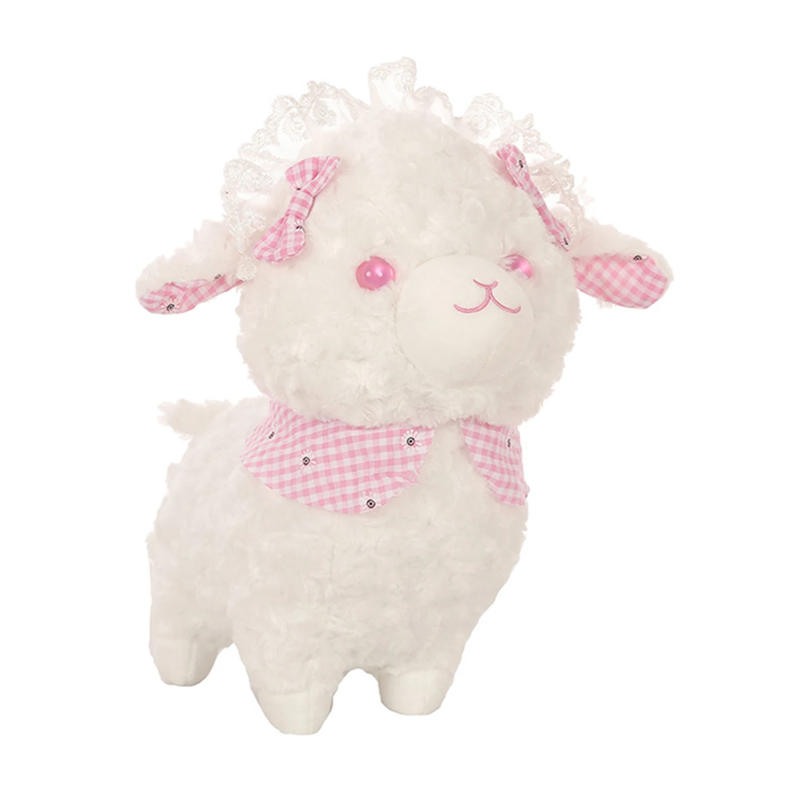 

Cute Lace Sheep Plush Toy Super Soft Stuffed Animals Doll For Children