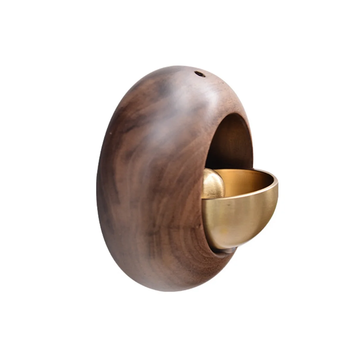 Japanese Style Dopamine Small Round Egg Suction Door Type Entry Doorbell Magnet Hanging Wind Chime Beech