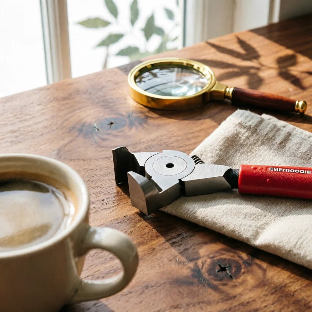 End Cutting Pliers High-Hardness Steel End Cutter Pliers Side Trimmers Industrial Grade Hand Tool Compact Size for Repair Shop