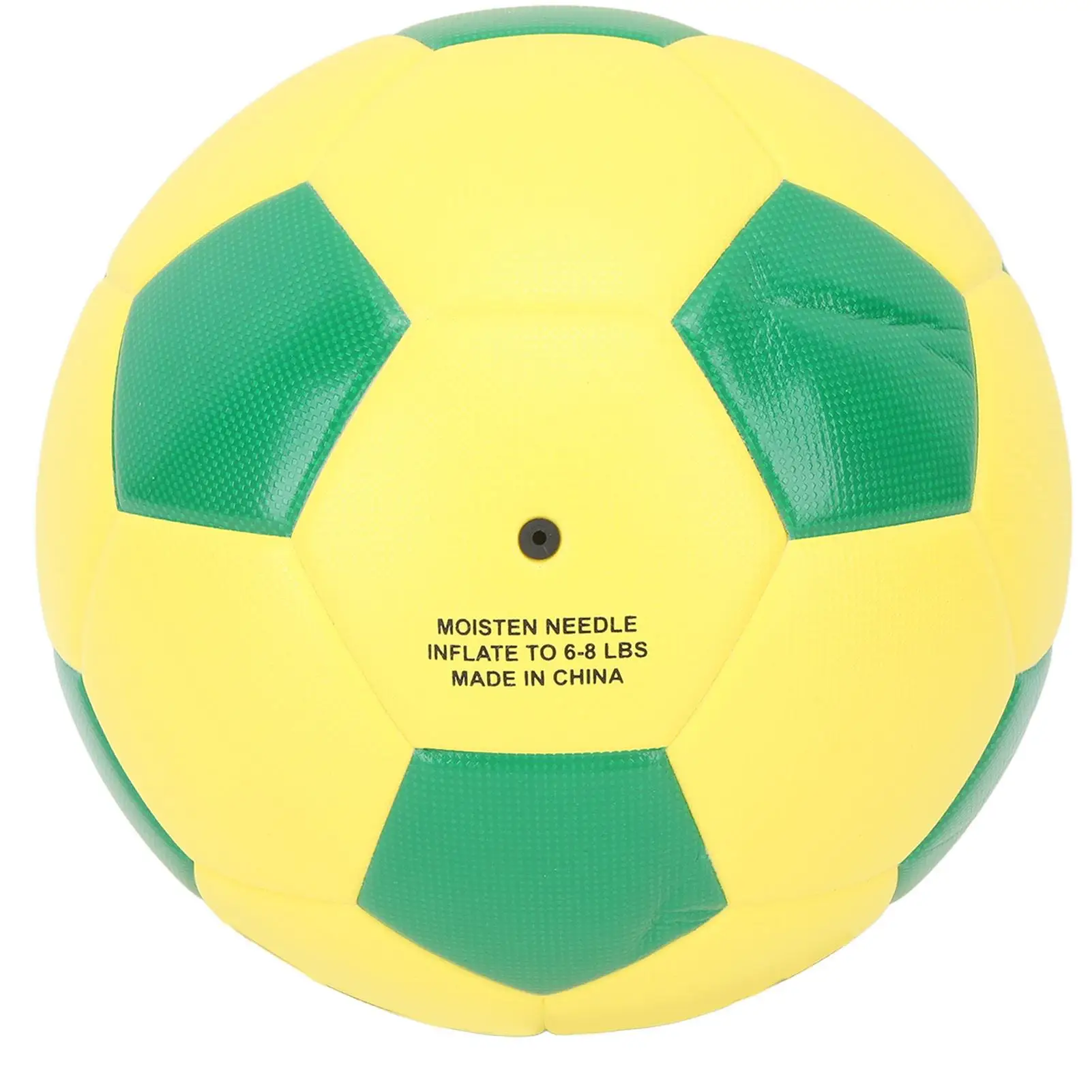 Size 5 Waterproof Teen Soccer Ball - Yellow Green, Leak-Proof, Elastic Sports Gift for adults & Kids