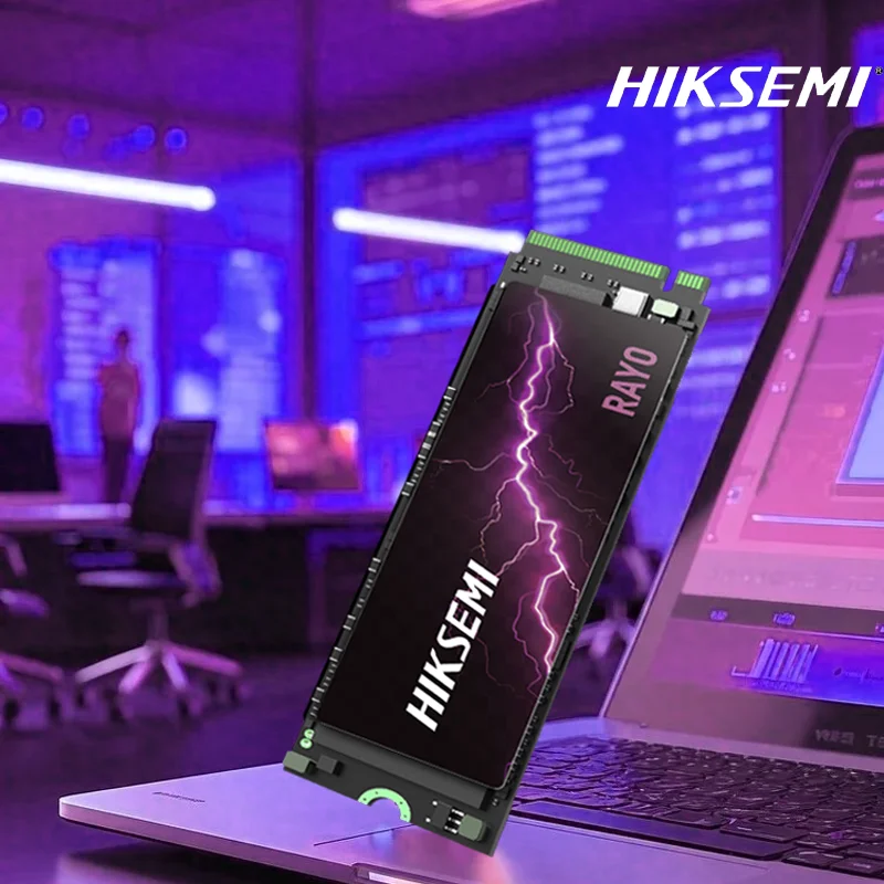 HIKSEMI RAYO série 1 to SSD NVMe M.2 2280 PCIe Gen4x4 7450 mo/s lecture 6750 mo/s écriture 3D TLC SSD interne pour PC portable PS5