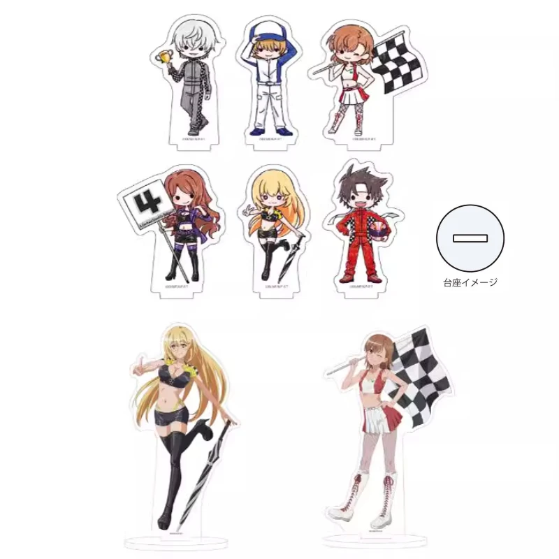 Game Saten Ruiko Mikoto Misaka Shirai Kuroko Acrylic Stands Doll Anime Kamijou Touma Figure Model Cosplay Toy for Gift