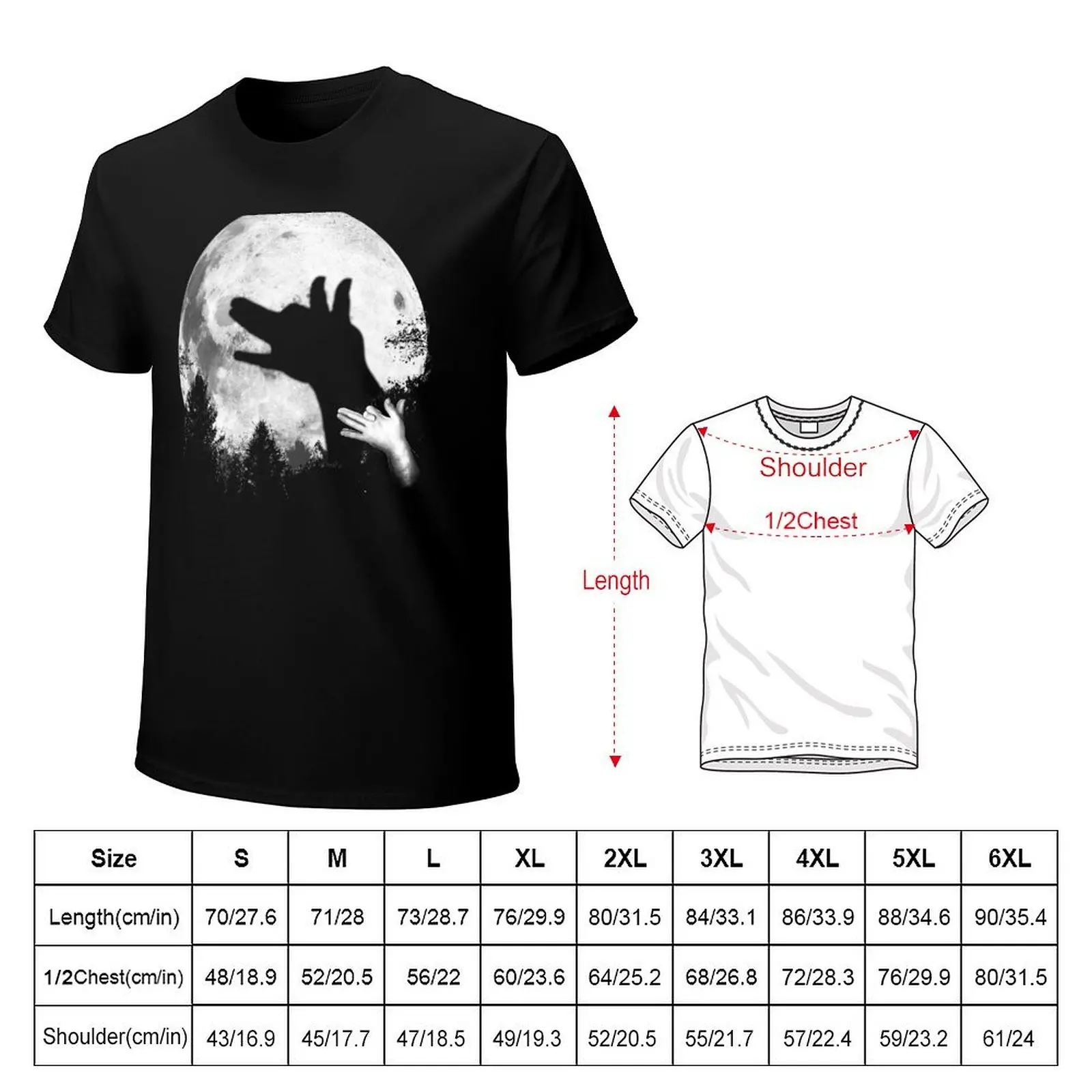 Bark At The Moon! T-Shirt anime stuff graphic t shirts mens big and tall t shirts