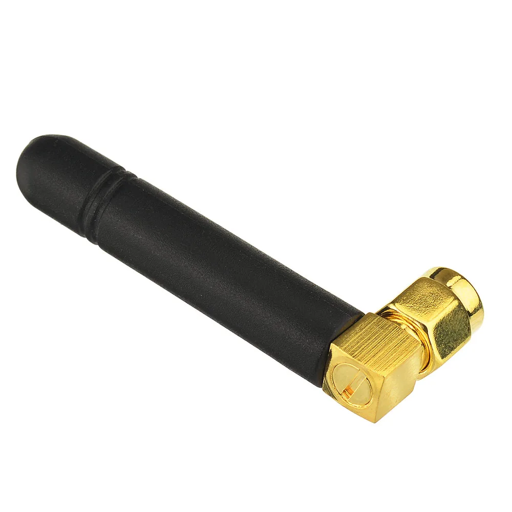 Superbat 2dbi 900MHz/1800MHz GSM/HSUPA/HSDPA Omnidirectional Radio Antenna SMA Male Right Angle RF Connector