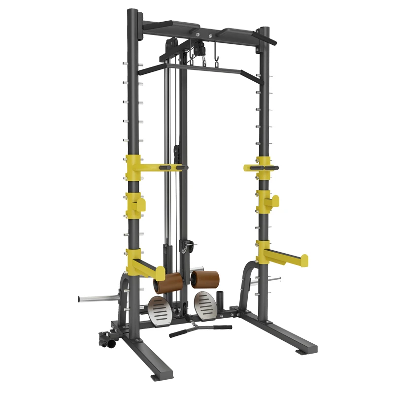 

Fitness Equipment Multi Station Weight Lifting Home Gym Equipment Multi-functional Squat Rack for Workout 2