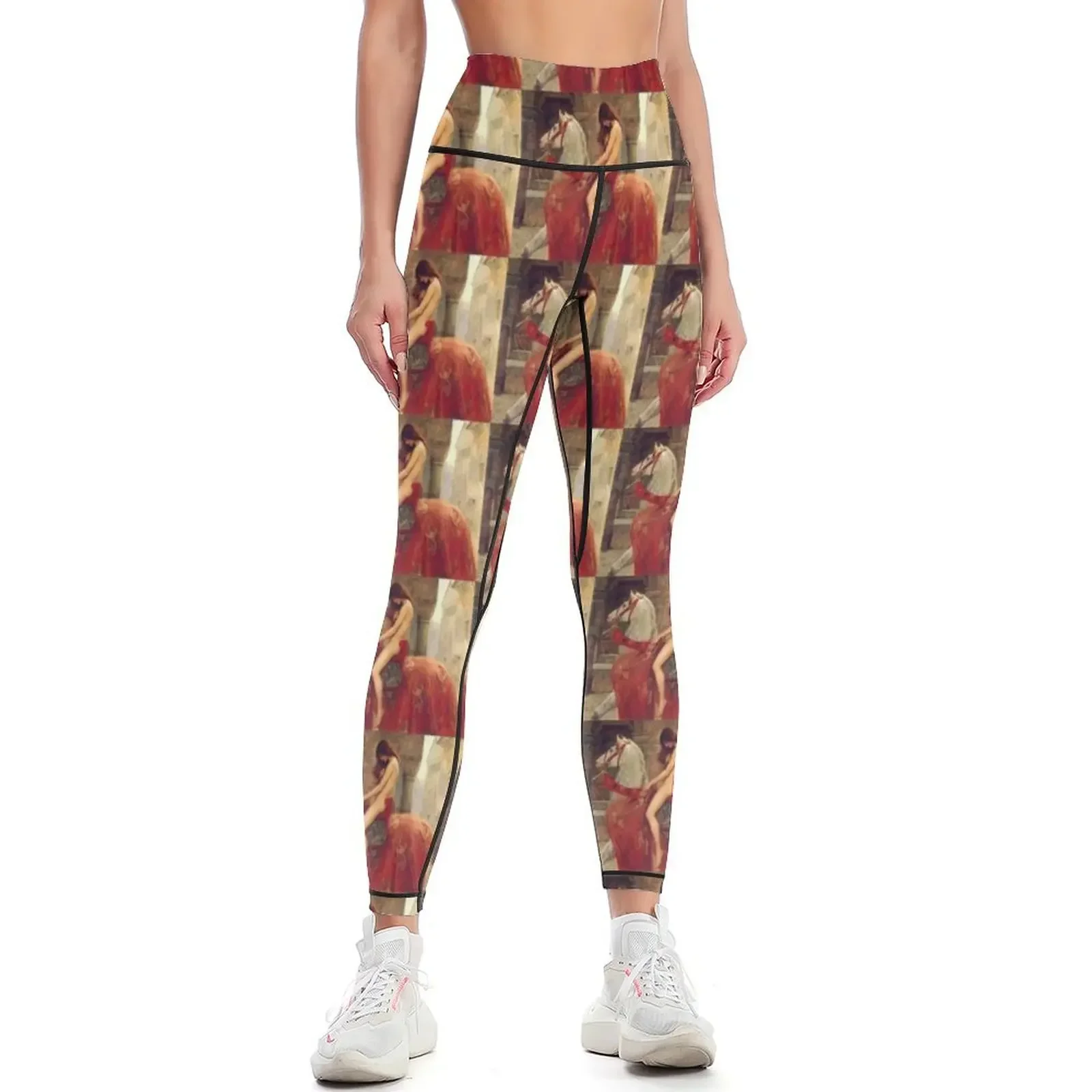 

Lady Godiva (1897) - John Collier Leggings legging push up gym pants Women sports Womens Leggings
