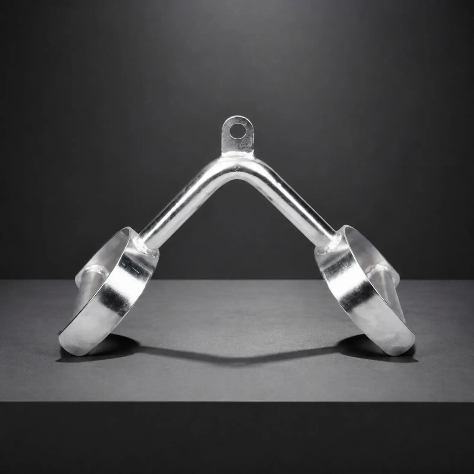 Durable Steel V Shaped Pulley Grip for Cable Gym Attachment Pull Down Bar Rowing Handle Workout