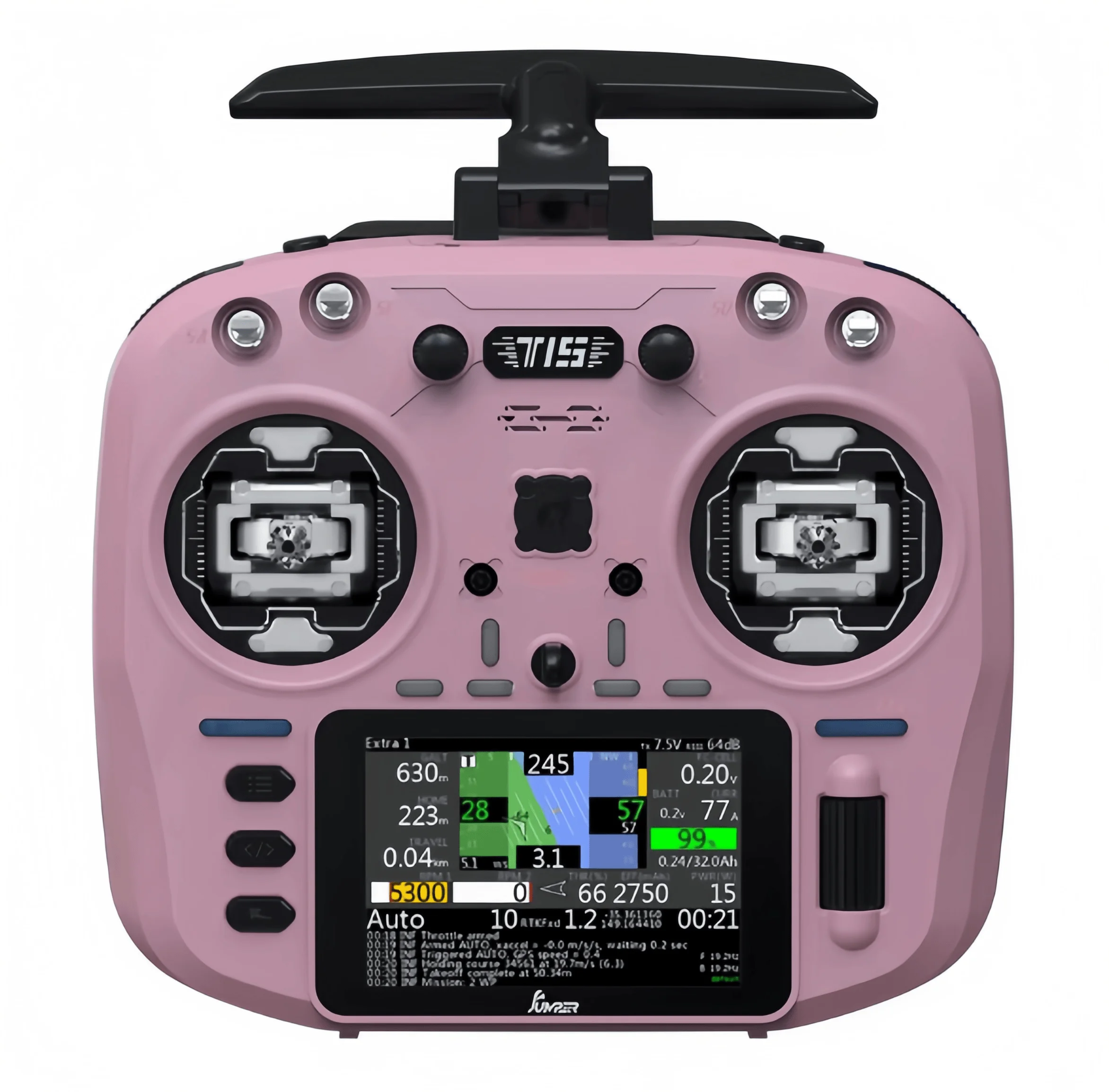 البلوز T15 قاعة الاستشعار شاشة ملونة وحدة تحكم راديو FPV EDGETX/ELRS لطائرة طويلة المدى RC بدون طيار