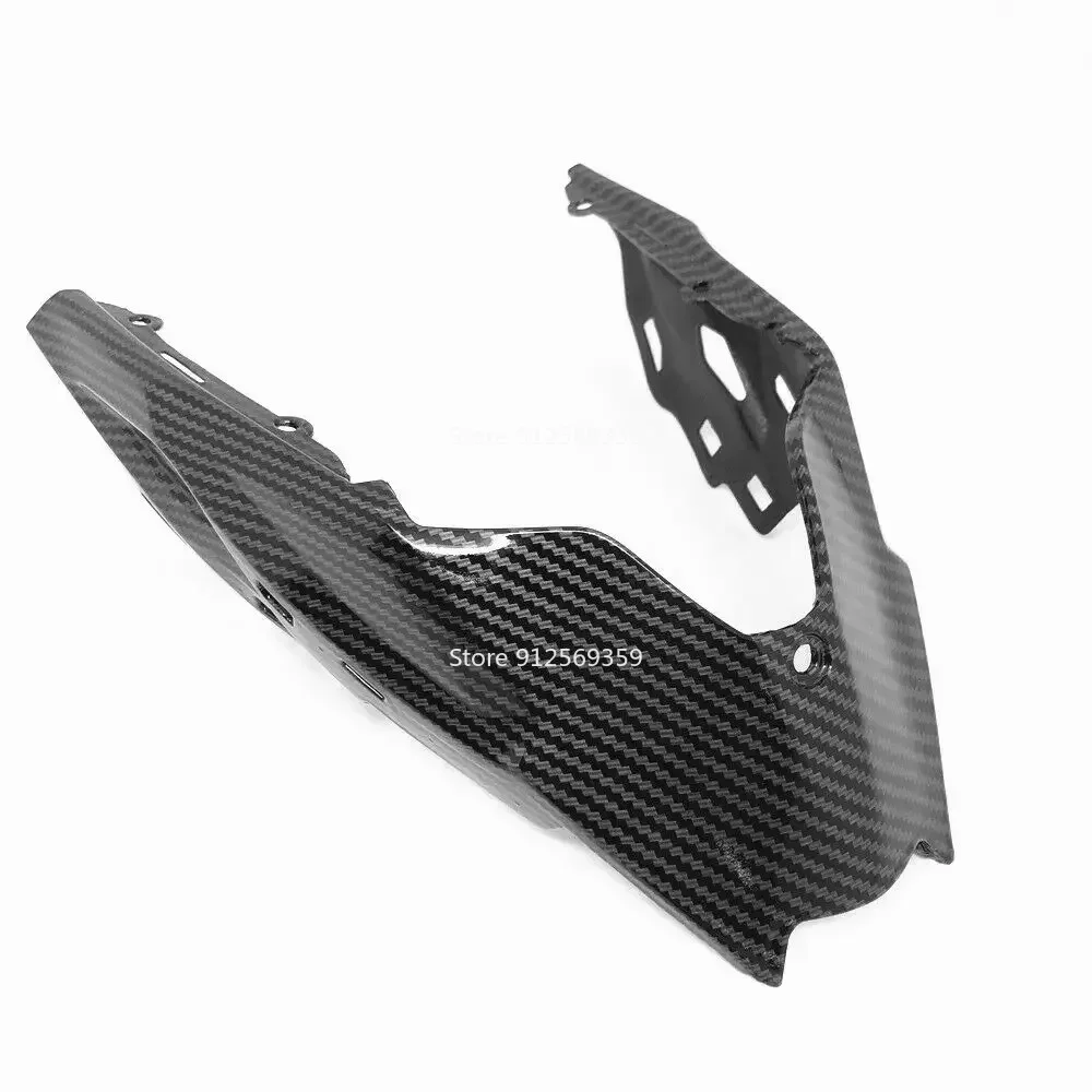 For HONDA CB500F 2016 2017 2018 Front Lower Headlight Cover Fairing Cowl Carbon Fiber Color