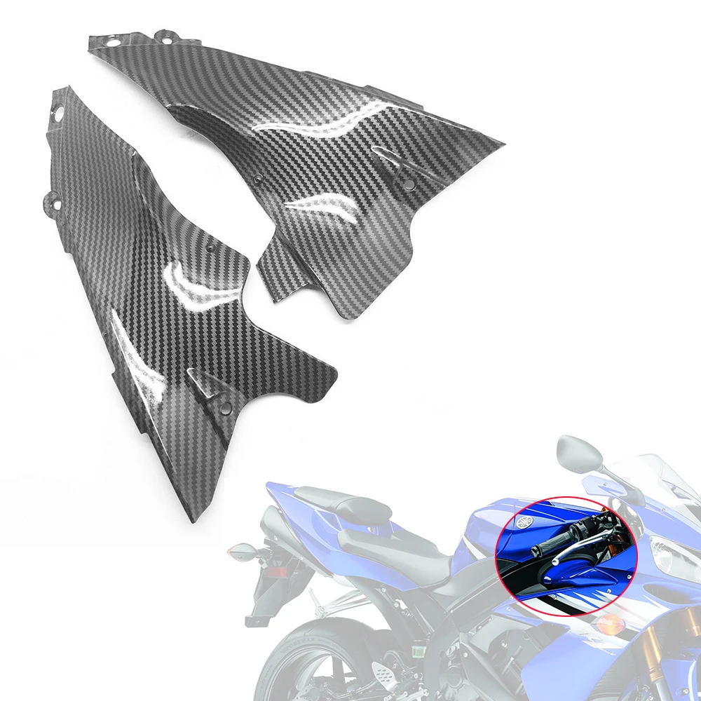 

Motorcycle Infill Duct Side Cover Carbon Fiber Fairing Air Breather Box Case Cowl For Yamaha YZFR1 YZF R1 YZF-R1 2004 2005 2006