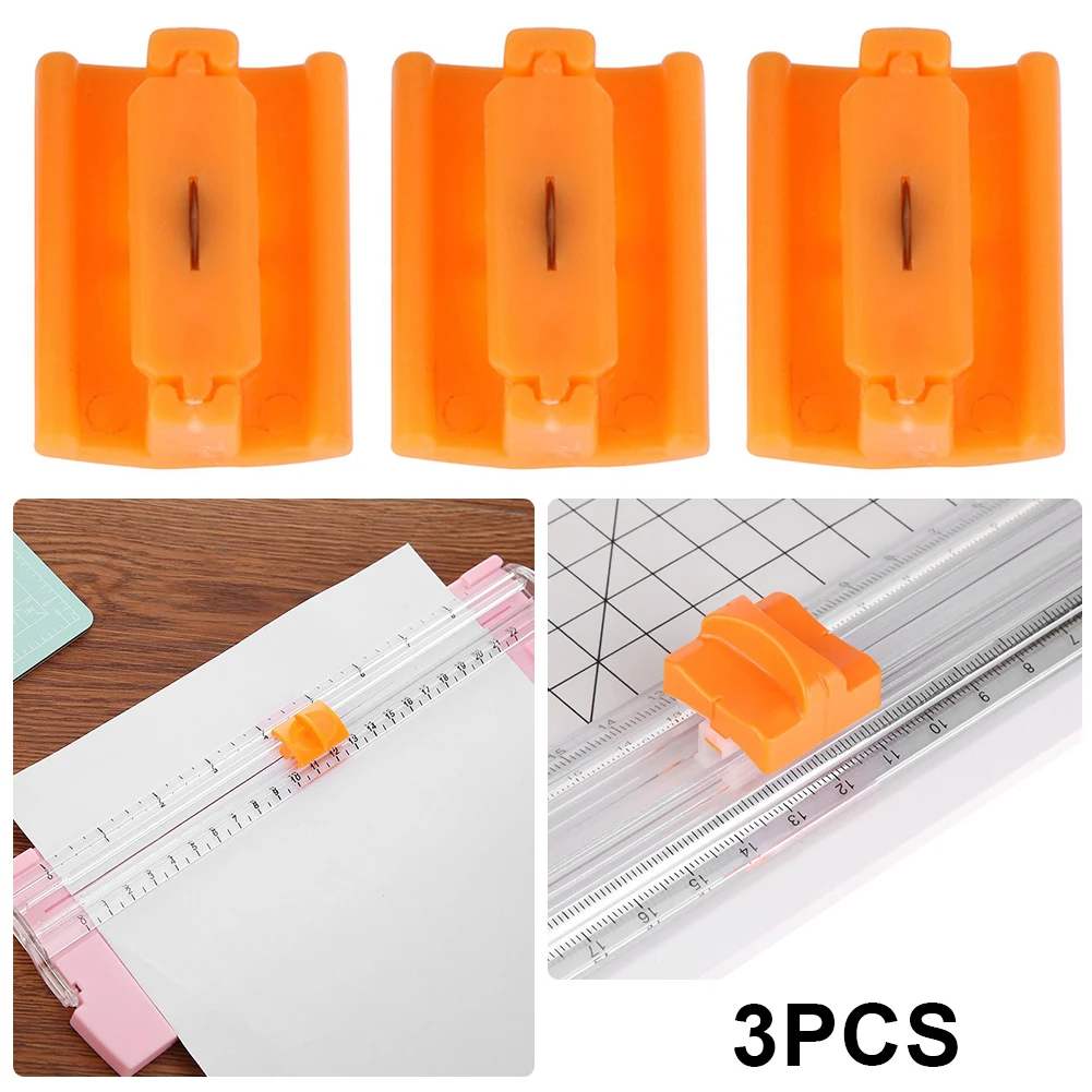 

3Pcs Portable A5 Precision Paper Card Cutting Blade Art Trimmer Photo Cutter Mat