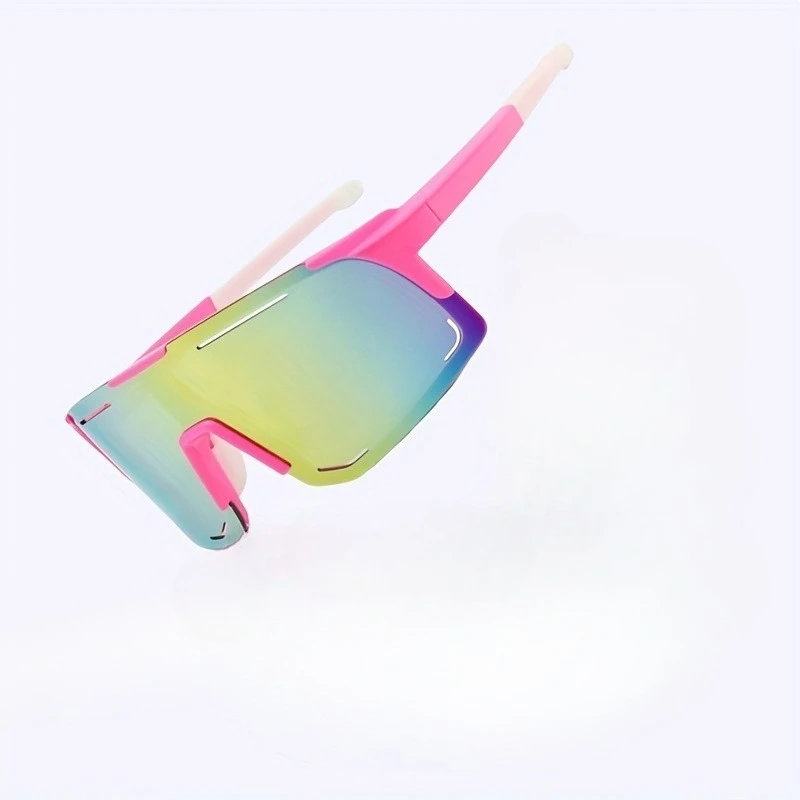 Kacamata Modis Wanita Warna Pink Bingkai PC Kokoh Trendi Ringan