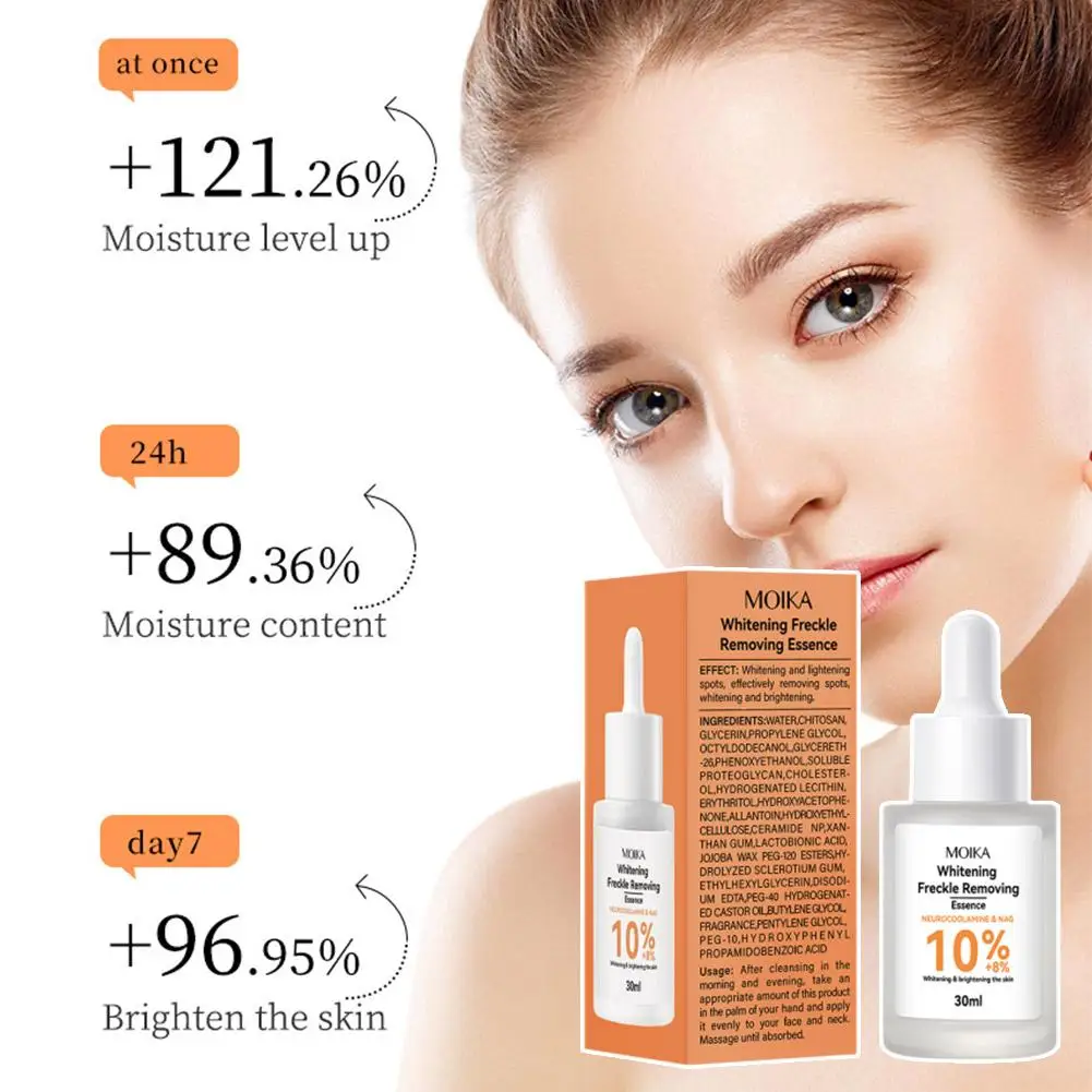 Ceramide Whitening Essence Anti-Wrinkle Lifting Firming Dark Serum Facial Spots Moisturizing Fade Remove B0H5