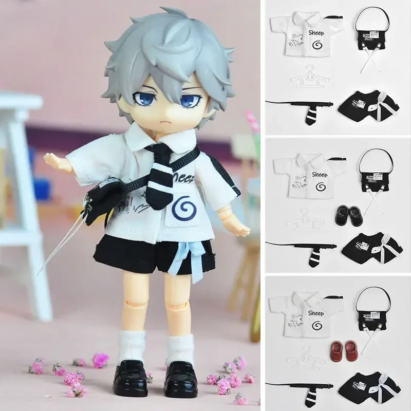 

Ob11 детская одежда, платье в древнем стиле, юбка в национальном стиле, древний стиль Hanfu 1/12 GSC YMY P9, одежда для кукол, аксессуары для кукол