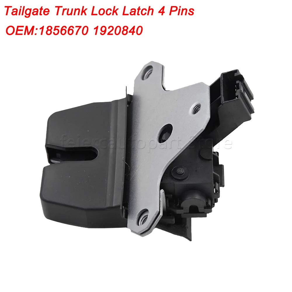 

Car Tailgate Trunk Lock Latch 4 Pins For Ford Kuga MK1 For Mondeo MK4 For Galaxy Focus MK2 / MK3 1920840 1856670 8M51 R442A66DC
