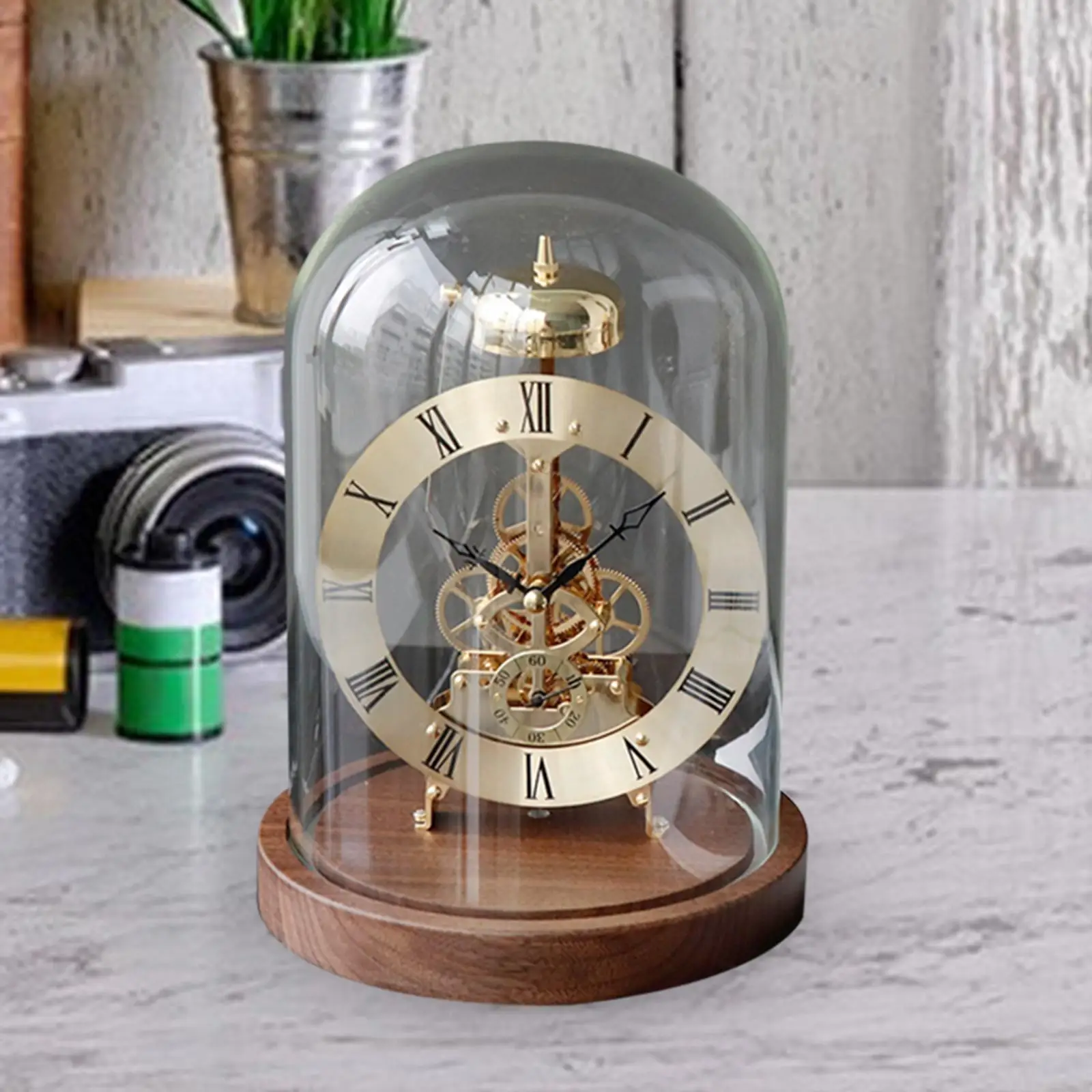 Moving Gear Clock Industrial Clock Movement for Study Bedroom Decoratio