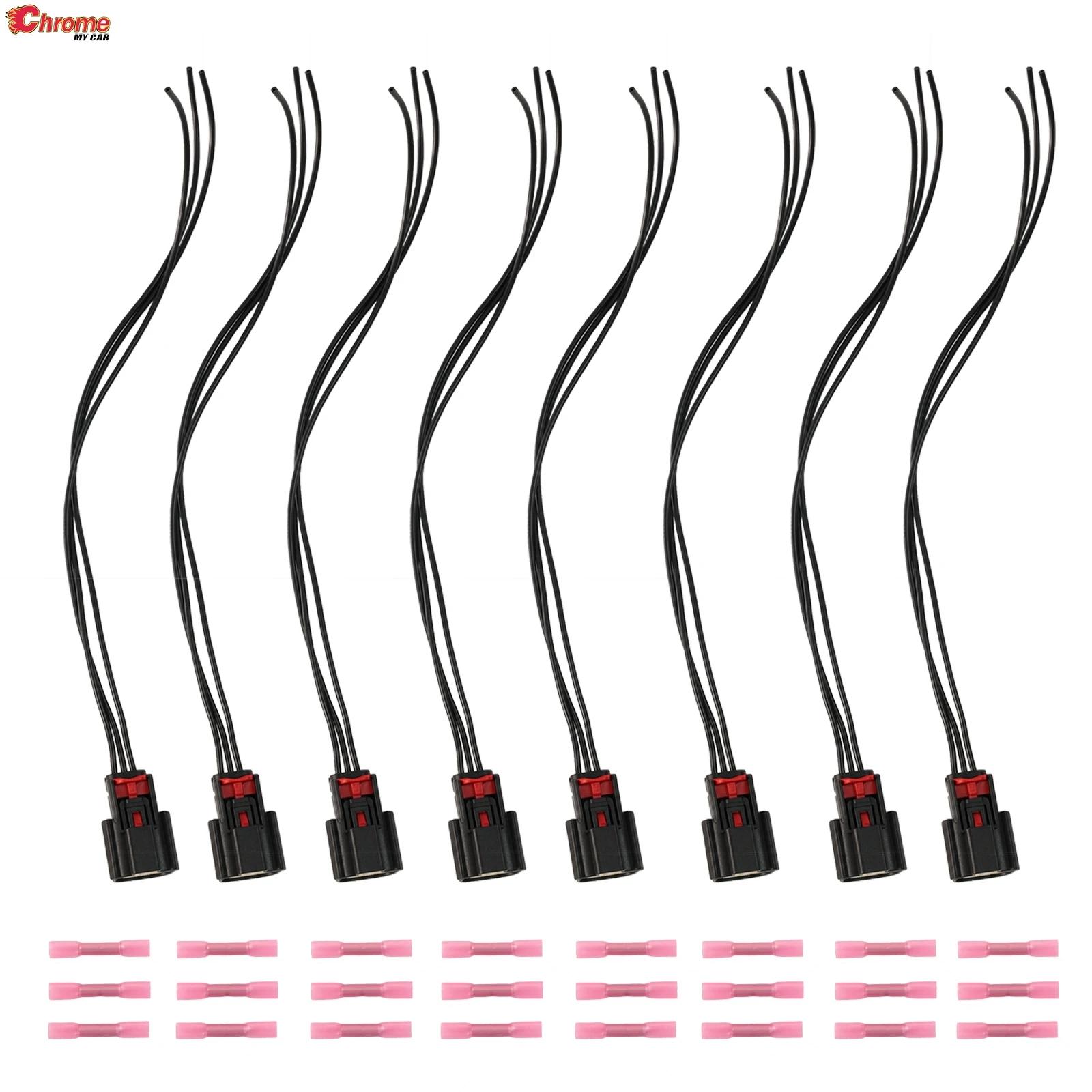 

8X 9U2Z14S411EA Ignition Coil Connector Plug For Ford Edge Explorer F-150 F-350 Transit-150 Taurus Lincoln MKX MKZ 2013-2019