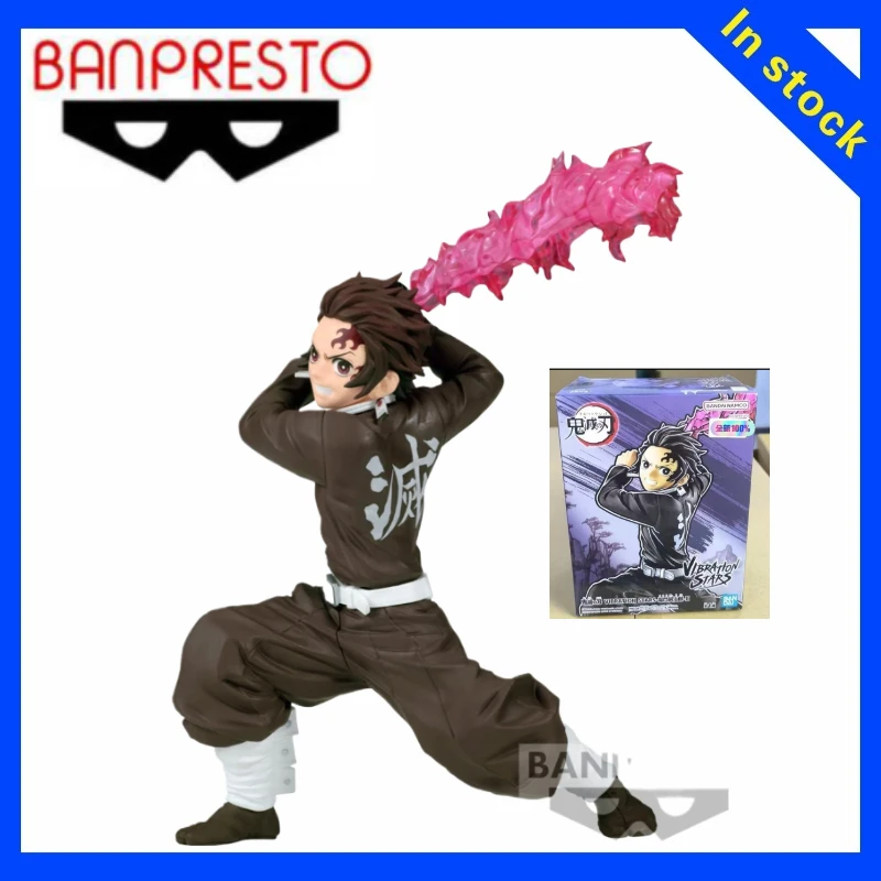 【ZW】 Figuras Originales BANPRESTO VIBRATION STARS Demon Slayer Tanjiro Kamado, 2 Modelos de Juguetes Coleccionables