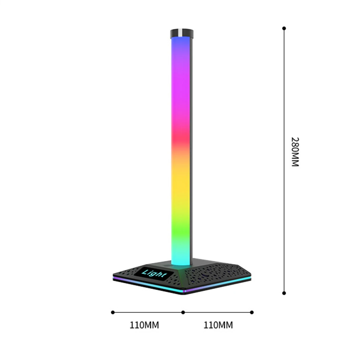 LED لمبة مكتب 5 فولت USB RGB الموسيقى APP التحكم عن بعد الإضاءة لغرفة ألعاب الكمبيوتر Esports ضوء لمبات الليل