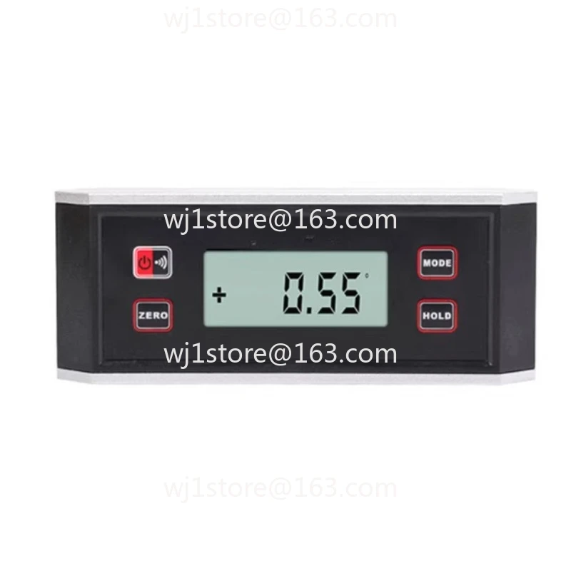 4X90 degree measurement digital strip inclinometer slope protractor, angle ruler