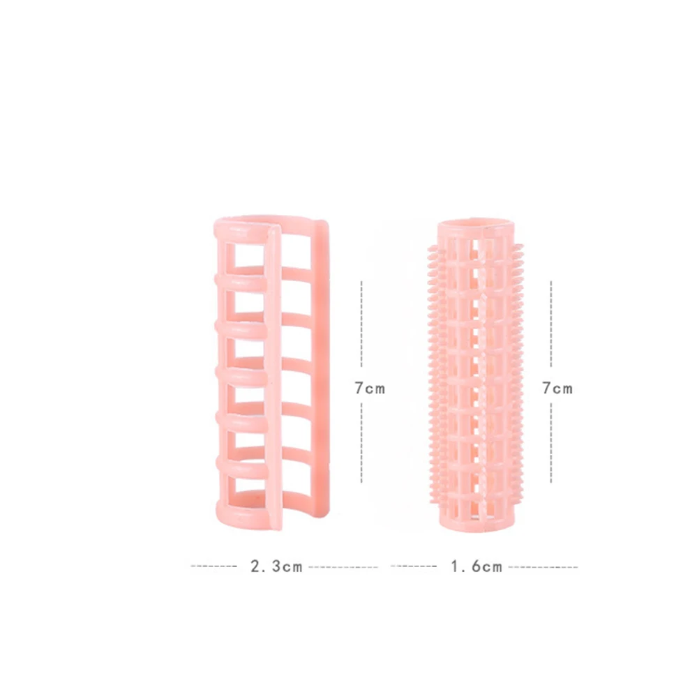 

12pcs Hair Curlers Lightweight Portable Women Girl Volume Plastic Material Easy to Use Ideal for Salon Curly Hair Styling Tools