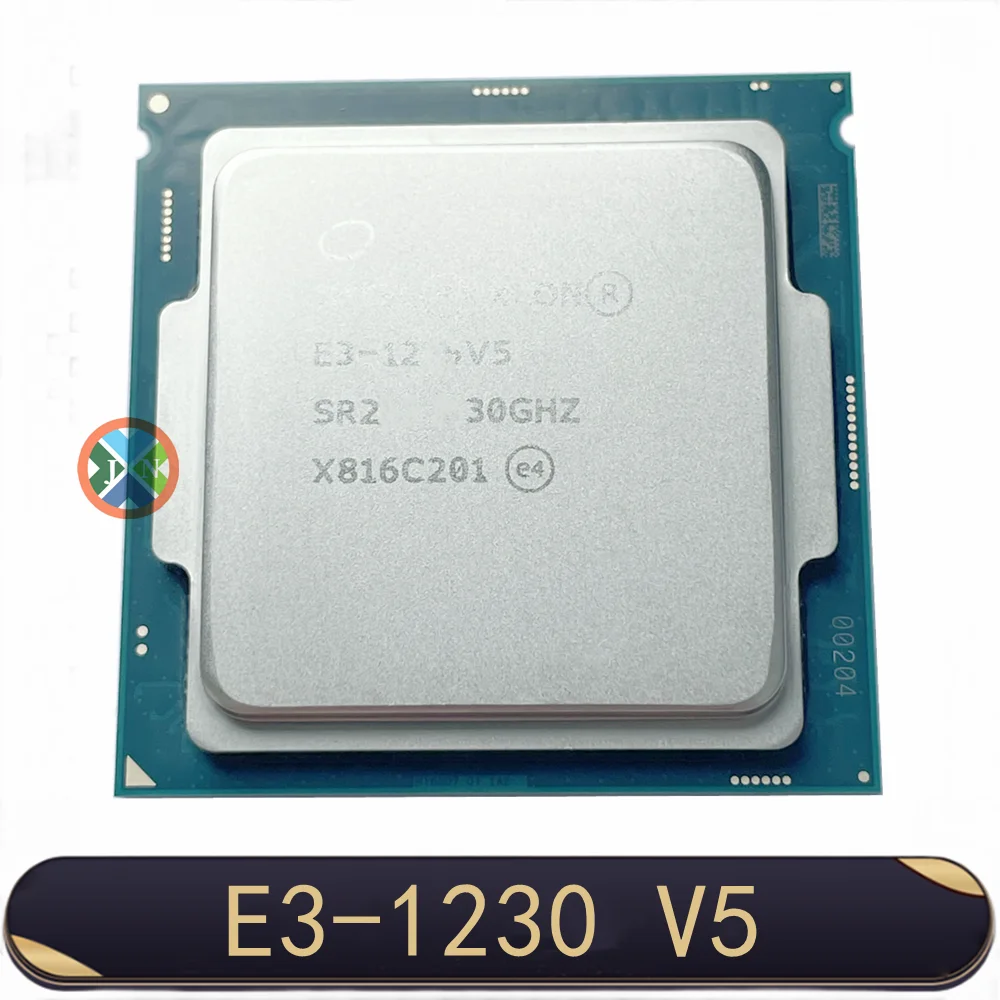 

Процессор Xeon E3-1230V 5, 3,40 ГГц, 8 Мб, 80 Вт, LGA1151 E3-1230 V5, четырехъядерный процессор E3 1230 V5, E3 1230V5