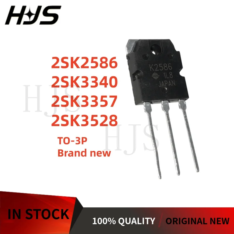 5PCS 2SK3357 2SK2586 2SK3528 2SK3340 K3357 K2586 K3528 K3340 TO-3P MOS Transistor Brand New