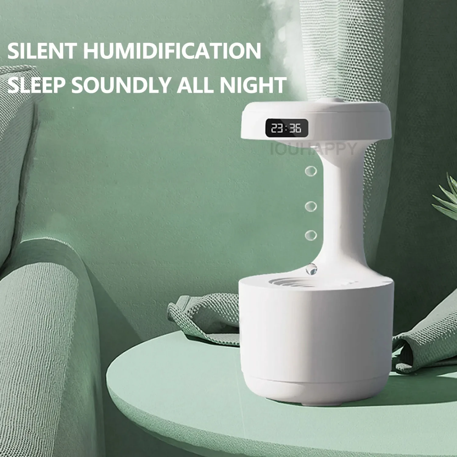 Elegant, sophisticated, and powerful aromatherapy diffuser - create a tranquil ambiance at home or in the office with adjustable