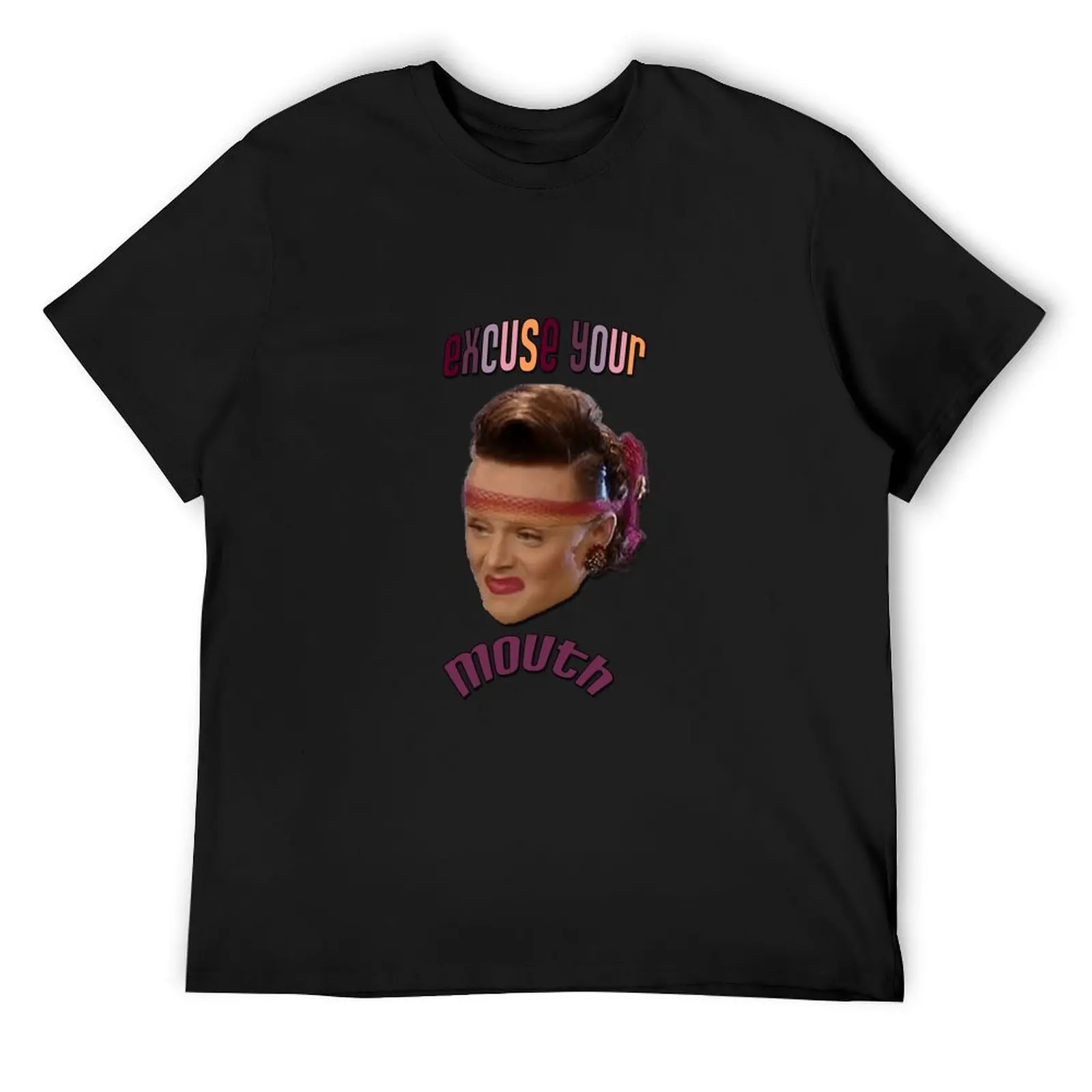 Tammie Brown - excuse your mouth T-Shirt plain blacks T-shirts for men cotton