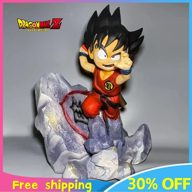 

New 56cm Dragon Ball Son Goku Extra Large DT Fighting Wukong PVC Model Ornament Animation Display Figure Birthday Gifts Toy Kids