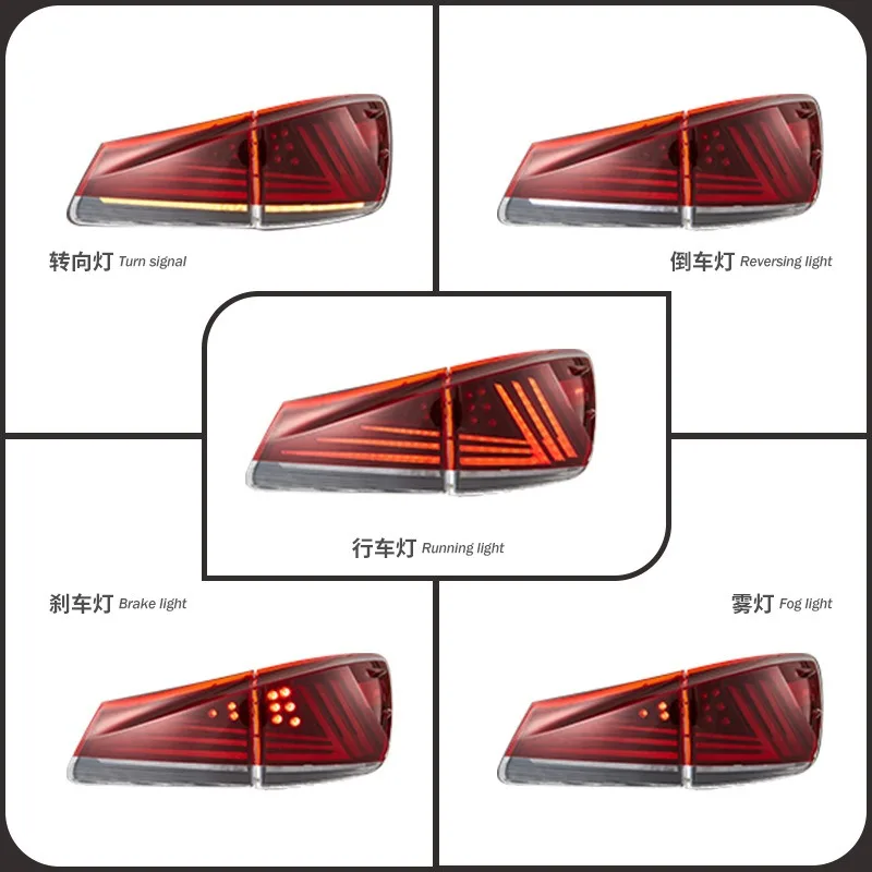 자동차 LED 테일 라이트 어셈블리 수정 브레이크 라이트 안개 램프에 적합한 부품