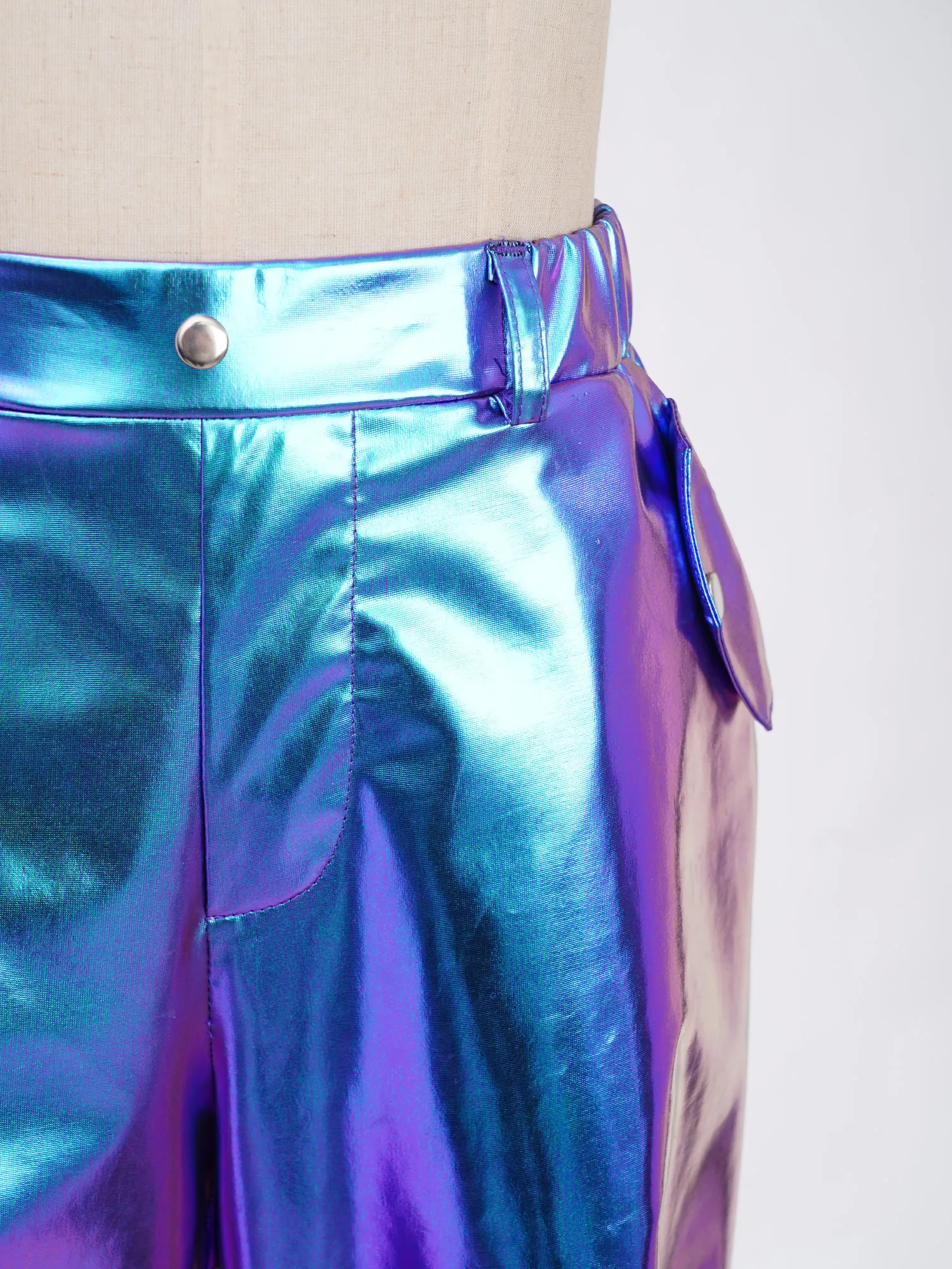 أطفال بنات الجاز الهيب هوب زي الرباط الساق افتتاح بنطلون مع جيوب ديسكو شارع الرقص أداء البضائع السراويل