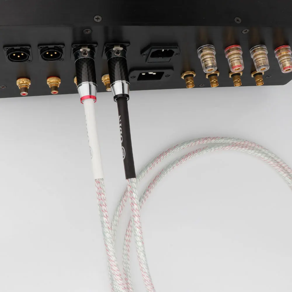 Kabel XLR kabel połączeniowy z serii Nordost Valhalla z zbalansowanym przewodem z włókna węglowego wtyk XLR męski na żeński przewód Audio