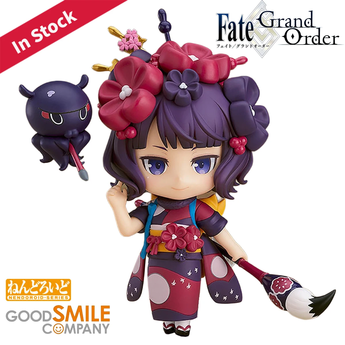 

Оригинальные экшн/куклы Good Smile Company Nendoroid( # 1259) Фигурка Fate/Grand Order Katsushika Hokusai Toto-sama Foreigner