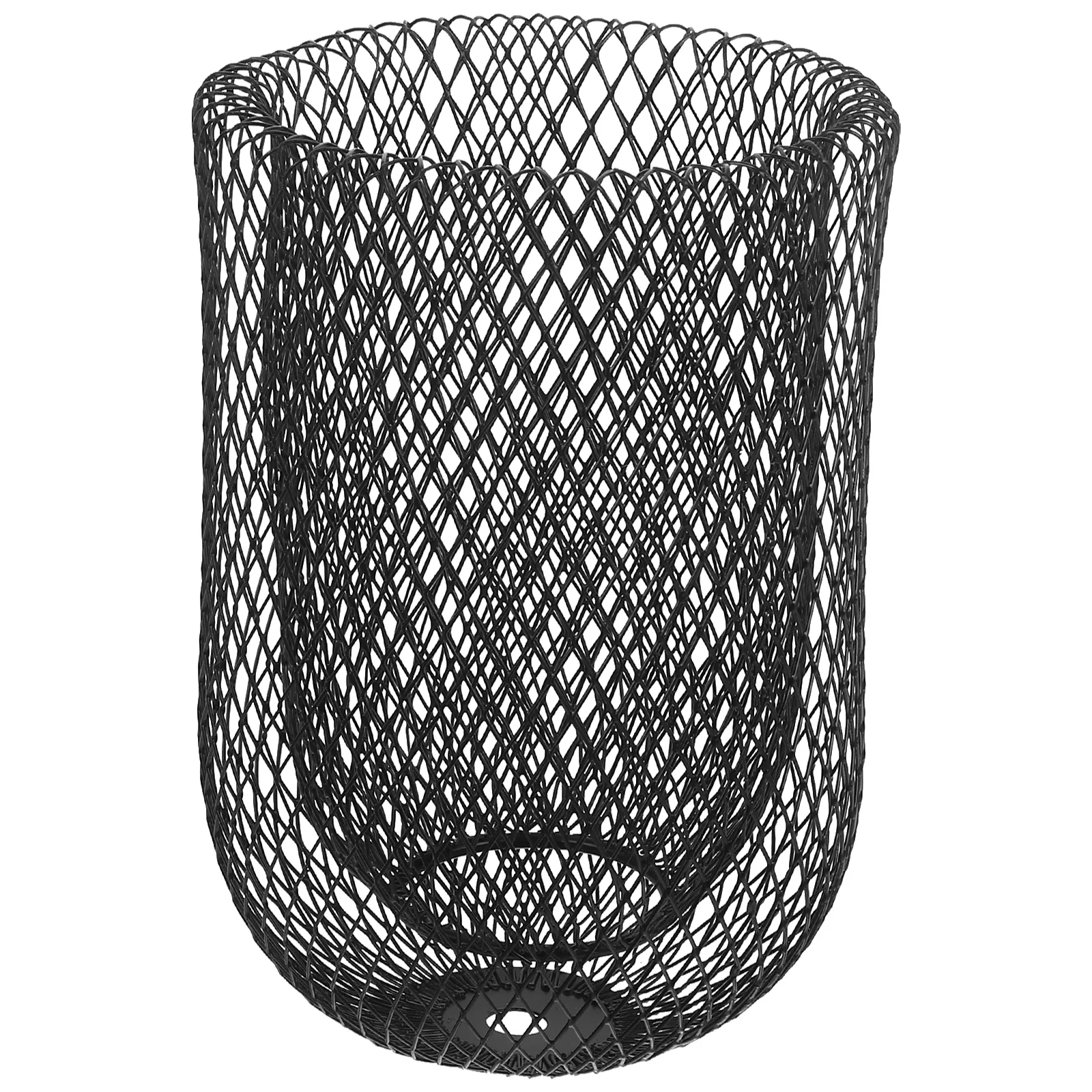 

Industrial Wire Lamp Shade Retro Wrought Iron Hanging Light Cover for Ceiling Pendant Lighting Decorative Bulb Guard Black