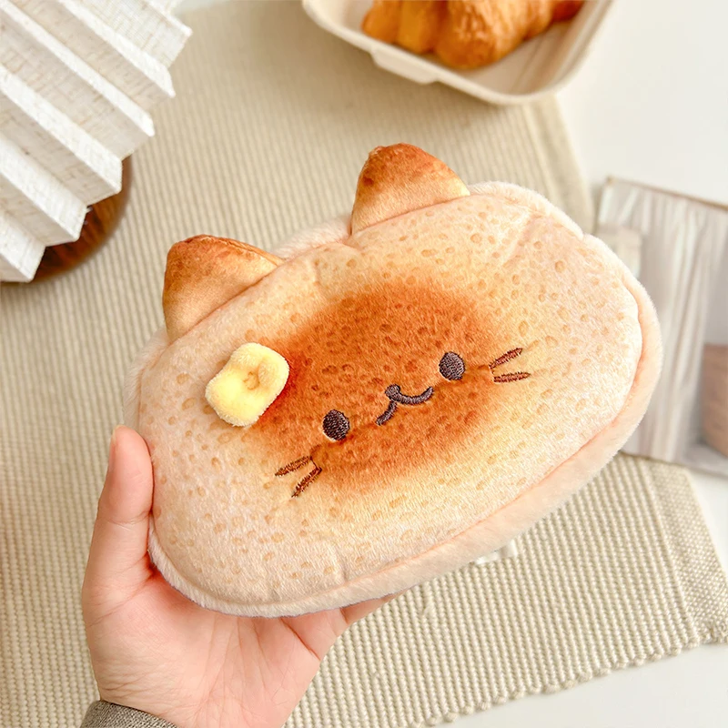 الكرتون القط محفظة نسائية للعملات المعدنية لطيف متعدد الوظائف حقيبة التخزين الإبداعية مقلمة أنيقة Kawaii صغيرة الرقبة محفظة معلقة الهدايا