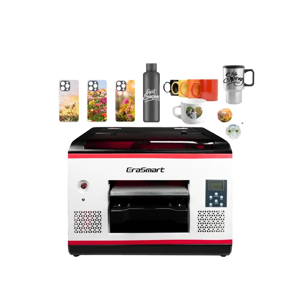 A4 UV Printer for Direct Printing on Various Materials L800 UV Printer for Custom logo