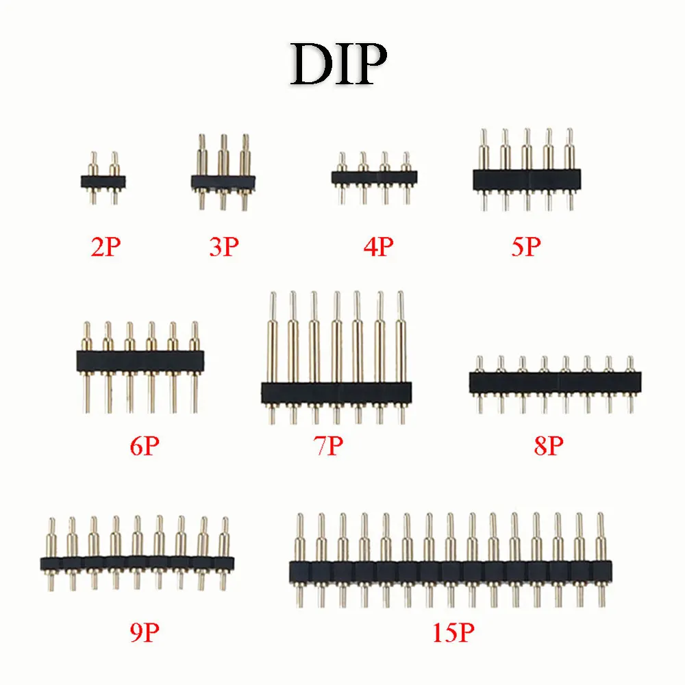 Cltgxdd 1piece SMT DIP Pogo pin connector Pogopin battery spring loading contact test probe power charging head pin 2.54