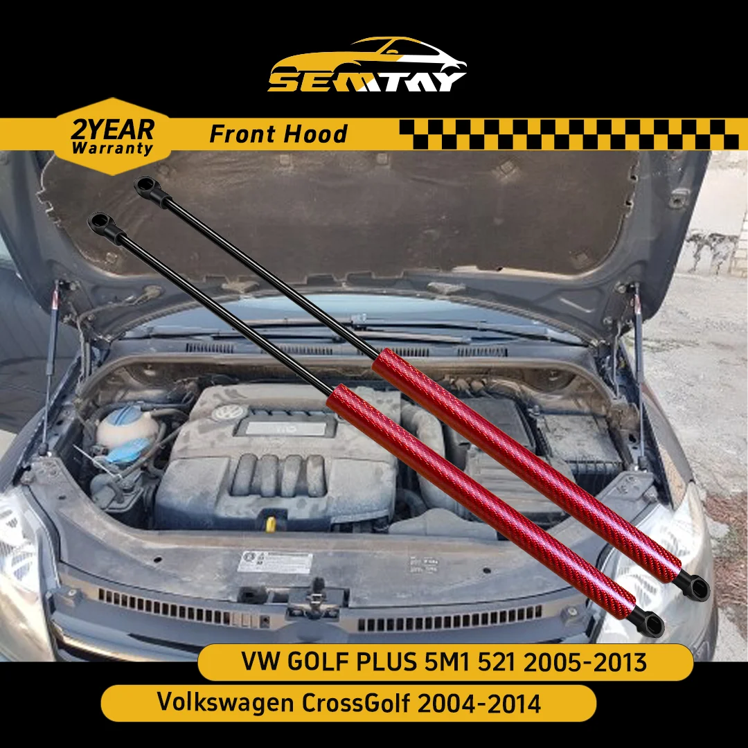 

Стойки капота SEMTAY для VW GOLF PLUS 5M1 521 2005-2013/CrossGolf 2004-2014, поддержка подъема капота, пружинные амортизаторы, демпфер