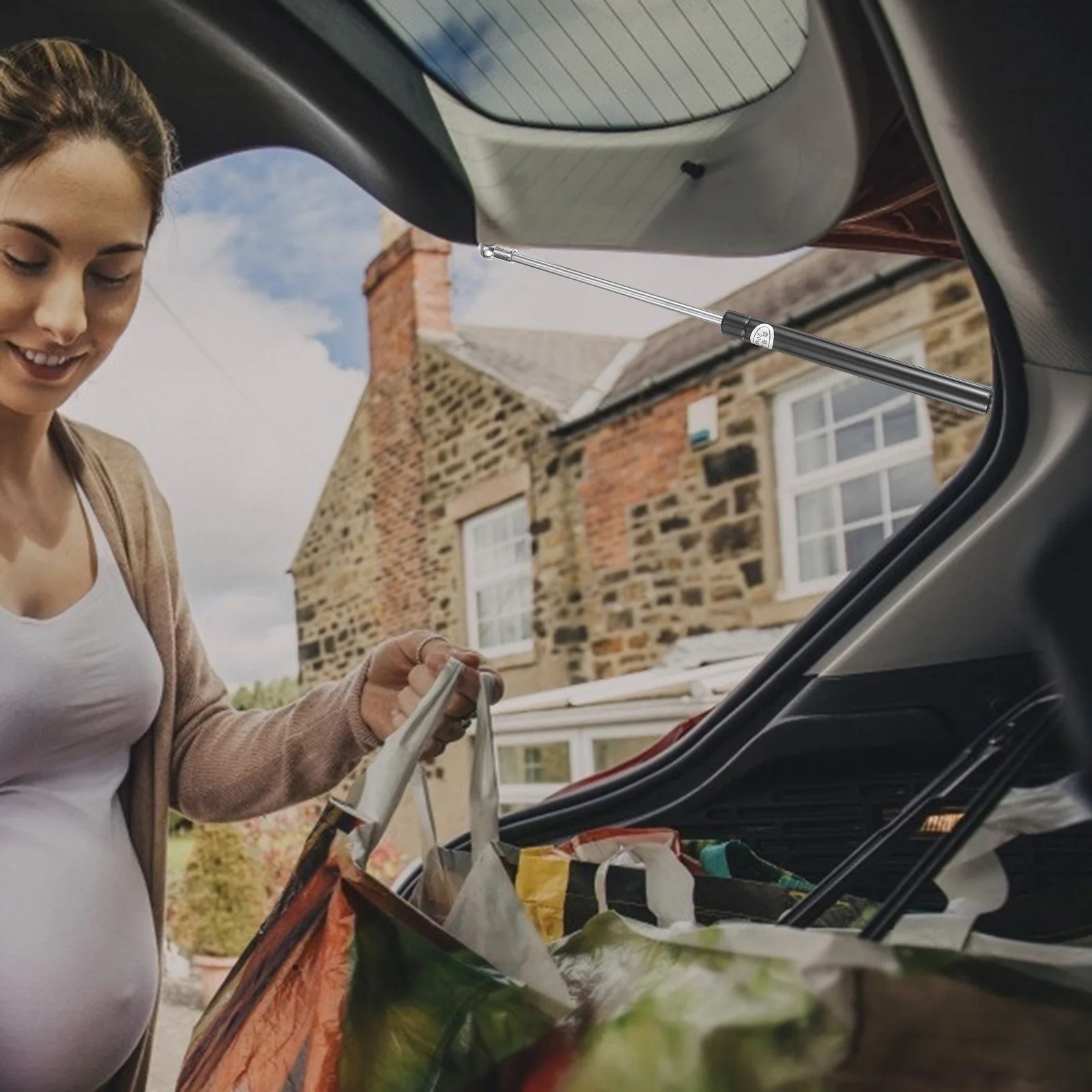 

Gas Spring For Car Trunk L-Type Mounts Heavy Duty Lift Support Adjustable Speed Full Buffer Sealing Strong Durable Lid