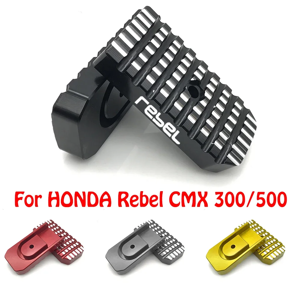 Motorcycle For Honda Footrest Pedal Enlarger Footpad Extension Footpeg Accessories CMX500 Rebel CMX 500 300 Rebel500 2017-2022