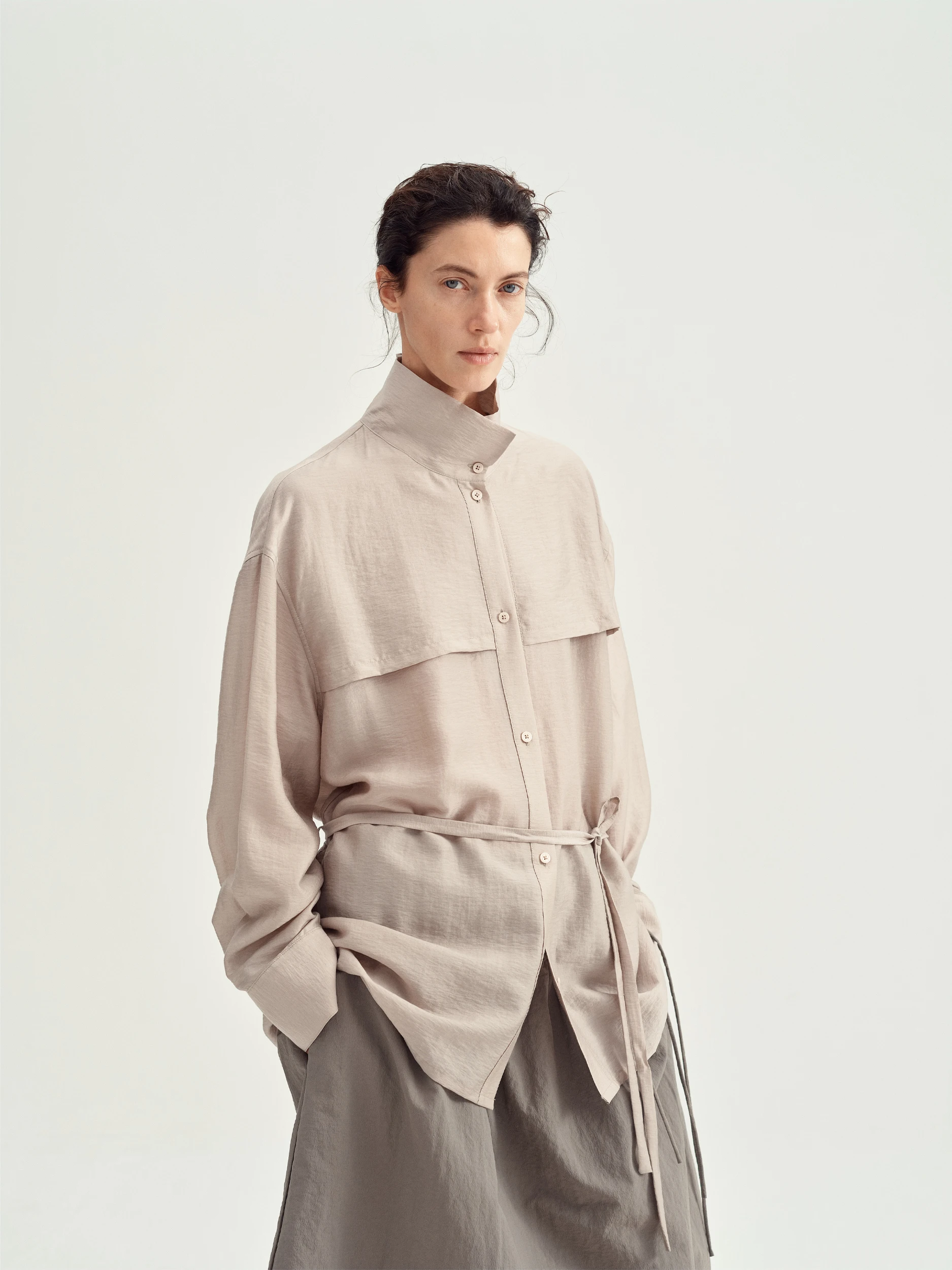 

Женская премиальная одежда с завязками, текстура High Ne, весна 2025, другие материалы, 100% Sensation irt