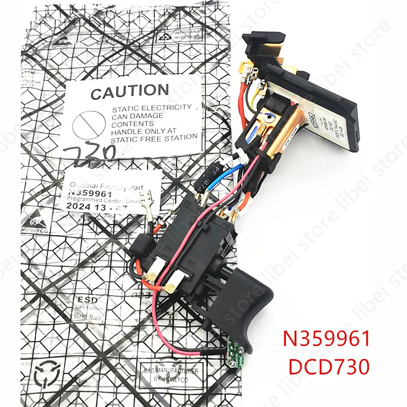 

N359961 Switch Replace For Dewalt DCD735 DCD730 DCD735L DCD730L Original Switch Electric tools part