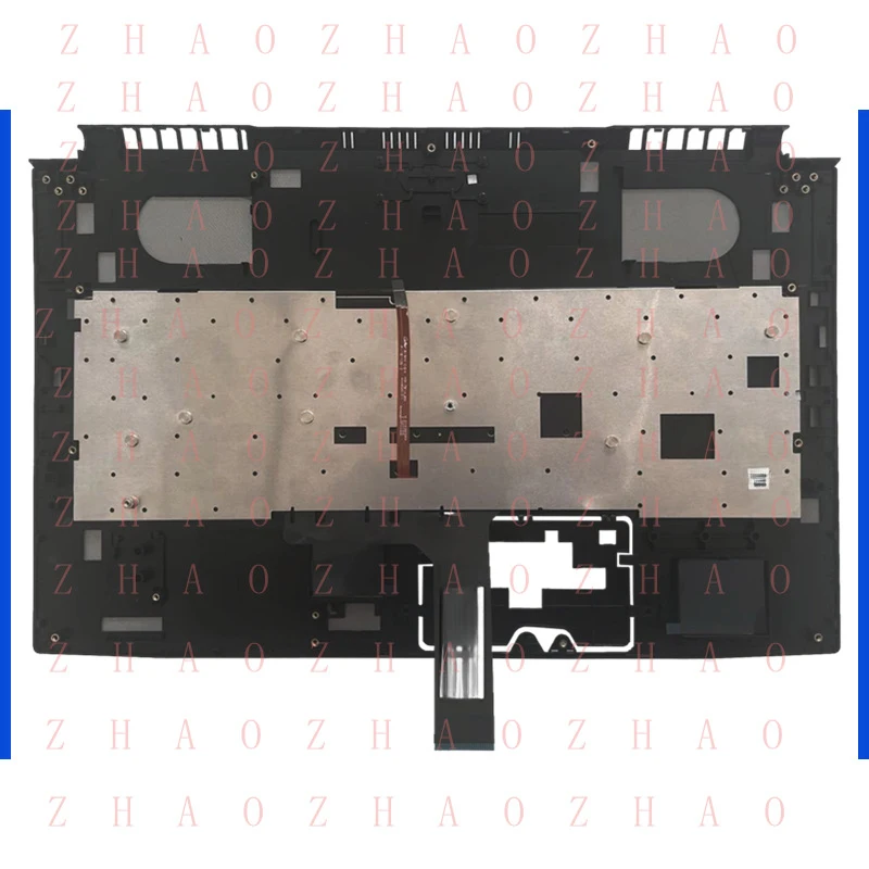 L+ New For MSI GF75 MS-17F3 17F5 Palmrest Upper Case With Red Backlit Keyboard