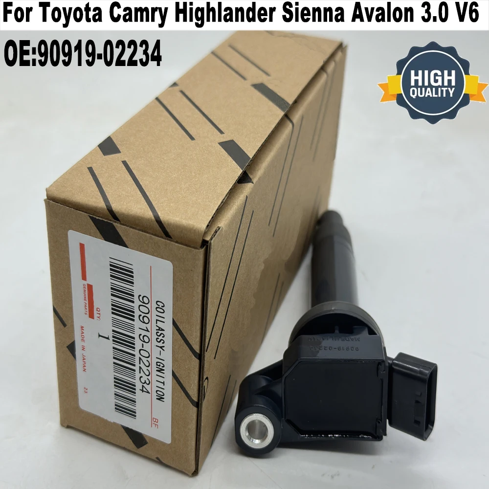 

90919-02234 90080-19016 катушка зажигания 673-1301 для Toyotaa Sienna Highlander Camry Lexuss ES300 RX300 RX400h