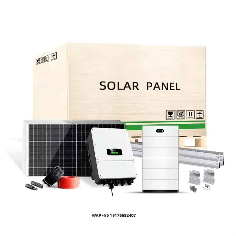 Residential  Hybrid Solar Panel Power System High Quality HV Voltage Battery LiFePO4 Solar Energy Storage Hybrid Grid All in One