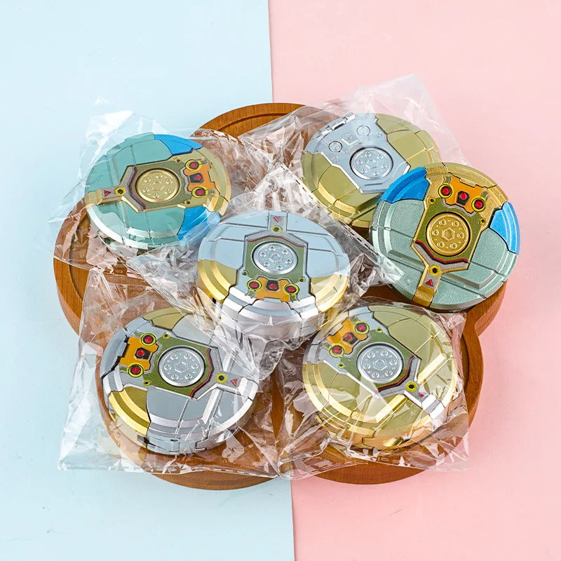 الإصبع الدوران Morphing روبوت الميكانيكية الضغط سبينر إصبع الدوران تململ لعبة أطفال الكبار الإجهاد الإغاثة مكافحة القلق لعبة