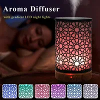 Difusor de aroma 100ml diseño estrellas y luces LED